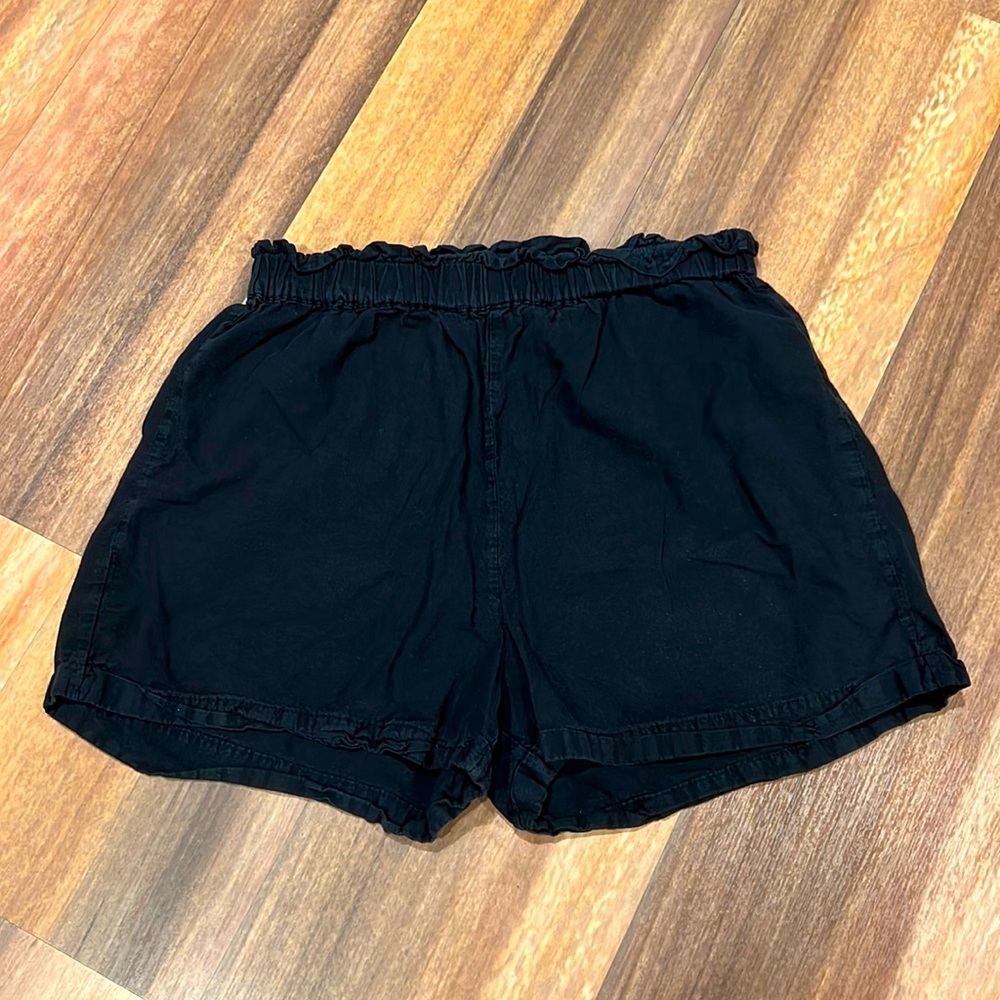 Cotton On Black Shorts (Size 6) 100% Cotton